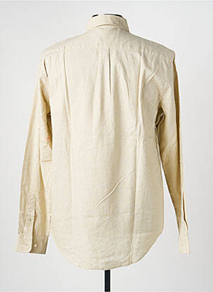 Chemise manches longues poches beige SAMSOE & SAMSOE homme