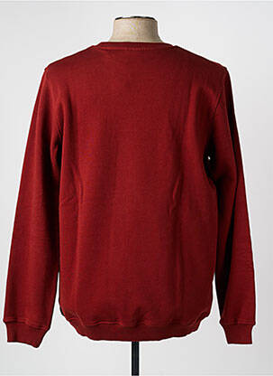 Sweat-shirt stretch manches longues marron BLOTTER ATELIER homme