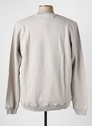 Sweat-shirt stretch manches longues gris BLOTTER ATELIER homme