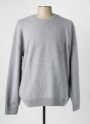 Pull stretch manches longues gris COLORFUL STANDARD homme