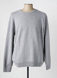 Pull stretch manches longues gris COLORFUL STANDARD homme