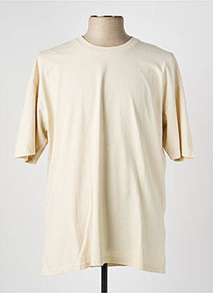 T-shirt stretch manches courtes beige COLORFUL STANDARD homme