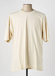 T-shirt stretch manches courtes beige COLORFUL STANDARD homme
