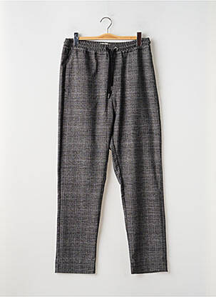Pantalon slim stretch taille normale noir BLOTTER ATELIER homme