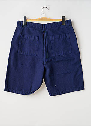 Short tissage popeline taille normale bleu OLOW homme