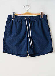 Short de bain tissage popeline bleu MC ALSON homme