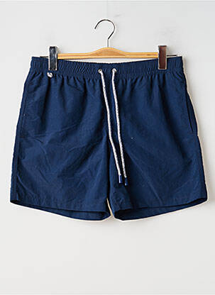 Short de bain tissage popeline bleu MC ALSON homme