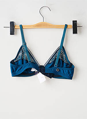 Soutien-gorge effet matière satinée haut soutien-gorge emboitant vert LE SLIP FRANCAIS femme