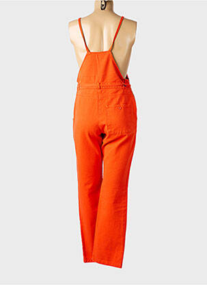 Salopette sans manche sans manche orange GRAINE femme