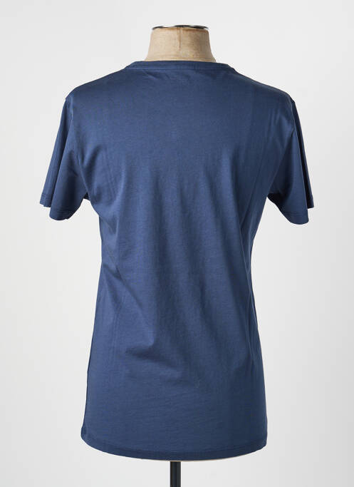 T-shirt coupe cintrée manches courtes bleu STEPART homme