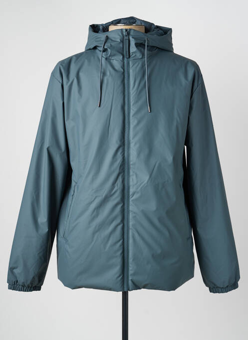 Imperméable poches a capuche gris RAINS homme