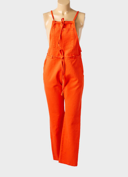Salopette sans manche sans manche orange GRAINE femme