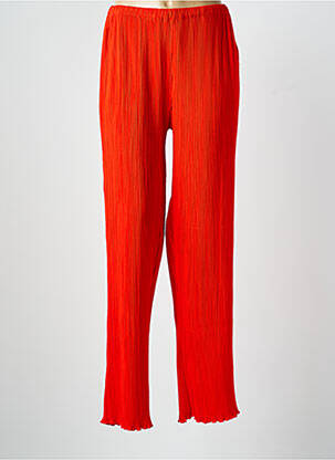 Pantalon large taille normale taille normale rouge SAMSOE & SAMSOE femme