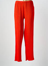 Pantalon large taille normale taille normale rouge SAMSOE & SAMSOE femme