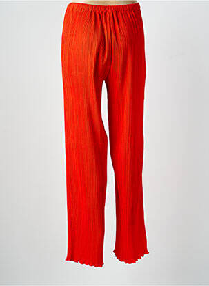 Pantalon large taille normale taille normale rouge SAMSOE & SAMSOE femme