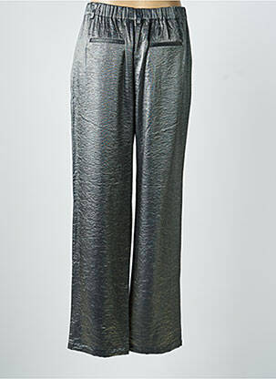 Pantalon large fermeture zippée sous rabat boutonné taille normale gris CIRCLE OF TRUST femme