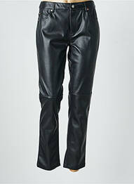 Pantalon slim taille normale taille normale noir MKT STUDIO femme