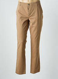 Pantalon chino stretch taille normale marron JAQK homme