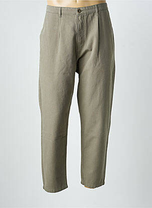 Pantalon chino poches taille normale vert BASK IN THE SUN homme