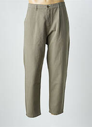Pantalon chino poches taille normale vert BASK IN THE SUN homme