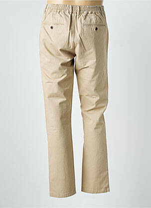 Pantalon chino poches taille normale beige OLOW homme