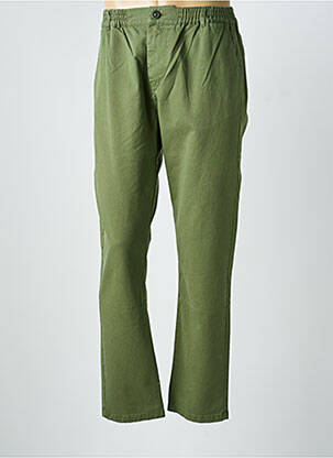 Pantalon chino poches taille normale vert OLOW homme