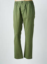 Pantalon chino poches taille normale vert OLOW homme