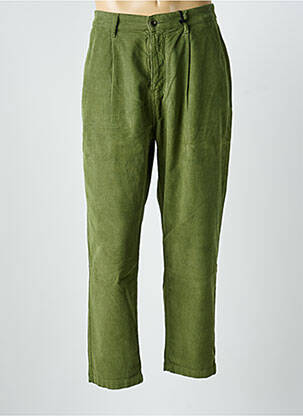 Pantalon chino poches taille normale vert BASK IN THE SUN homme