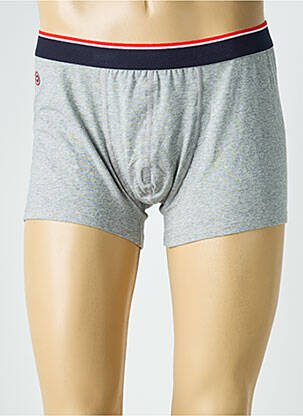 Boxer stretch gris LE SLIP FRANCAIS homme