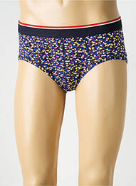 Slip imprimé fantaisie bleu LE SLIP FRANCAIS homme
