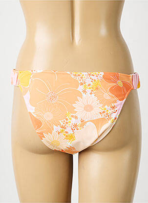 Bas de maillot de bain imprimé fantaisie culotte orange SOWE femme