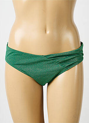 Bas de maillot de bain stretch culotte vert SOWE femme