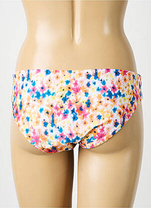 Bas de maillot de bain imprimé fantaisie culotte orange SOWE femme
