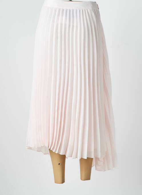 Jupe longue tissage crêpe rose SAMSOE & SAMSOE femme