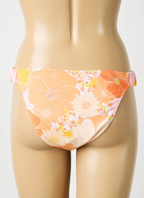 Bas de maillot de bain imprimé fantaisie culotte orange SOWE femme