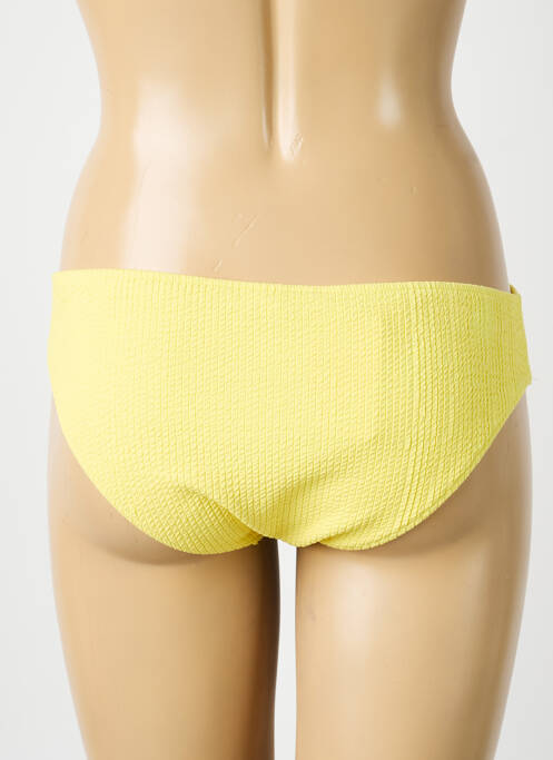 Bas de maillot de bain stretch culotte jaune SOWE femme