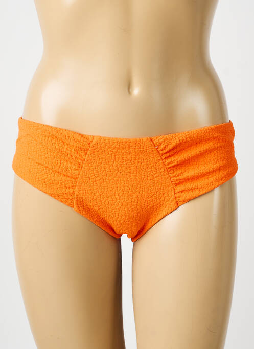 Bas de maillot de bain stretch culotte orange SOWE femme