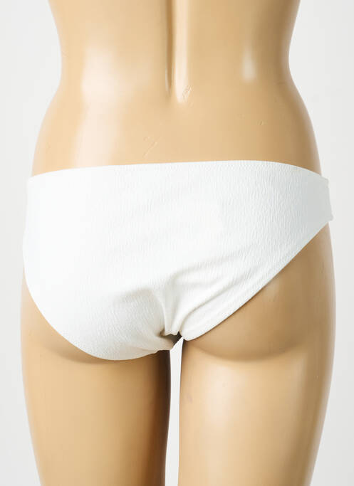 Bas de maillot de bain stretch culotte blanc SOWE femme