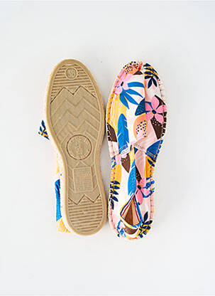 Espadrilles bout rond talon plat jusqu'à 3cm blanc PAYOTE femme