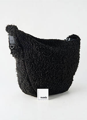 Sac doublure textile forme rectangulaire noir RAINS femme