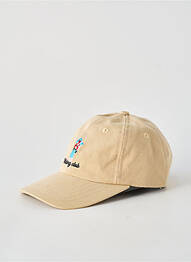 Casquette broderie beige OLOW homme