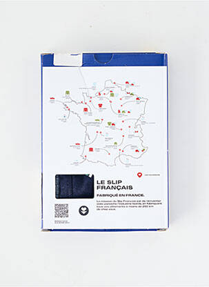Slip imprimé fantaisie bleu LE SLIP FRANCAIS homme