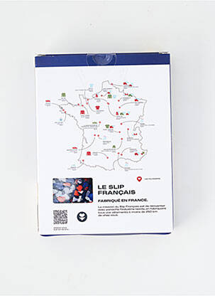 Slip imprimé fantaisie bleu LE SLIP FRANCAIS homme