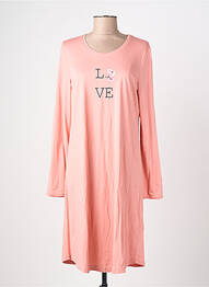 Chemise de nuit sérigraphie orange RINGELLA femme