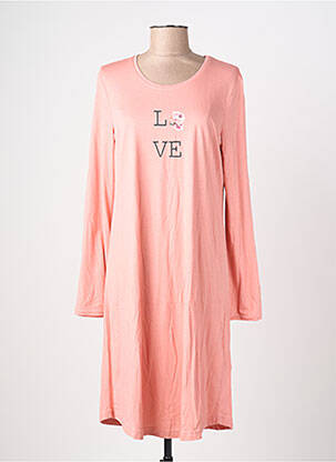 Chemise de nuit sérigraphie orange RINGELLA femme