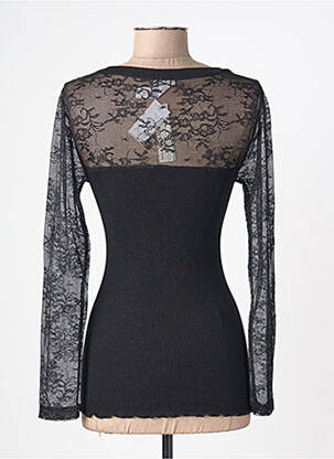 Top/caraco légère et transparente noir FRALY femme