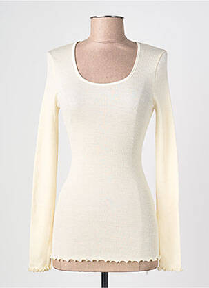 Top/caraco stretch beige MORETTA femme