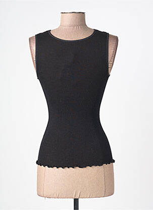 Top/caraco stretch noir MORETTA femme