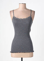 Top/caraco stretch gris MORETTA femme