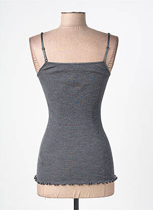 Top/caraco stretch gris MORETTA femme